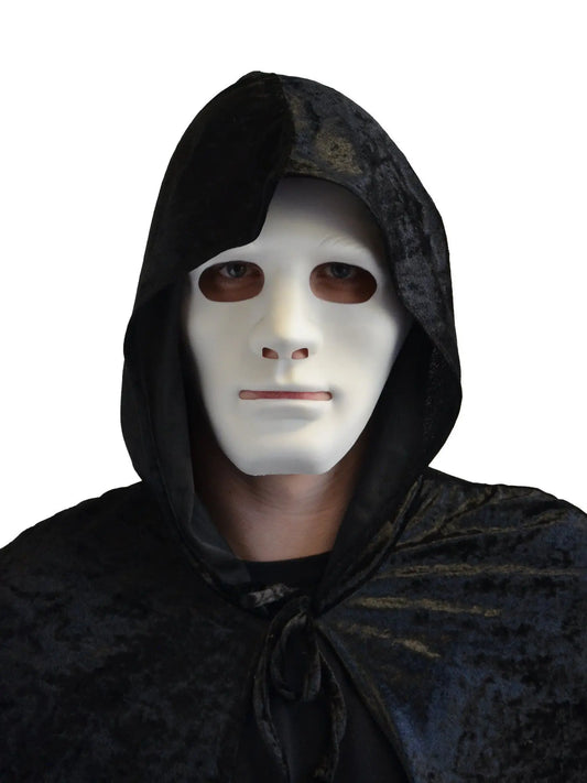 Afbeelding van Masker wit kunstof