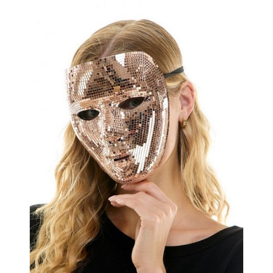 Afbeelding van Mirror mask rosegold