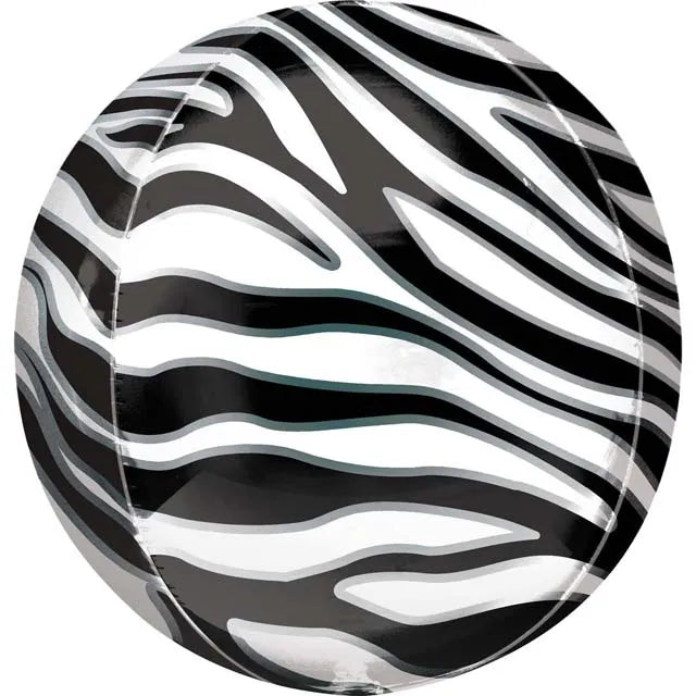 Afbeelding van Orbz Zebra met helium