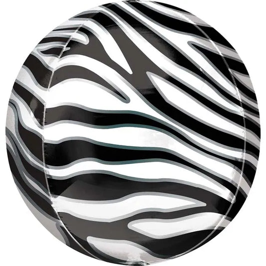 Afbeelding van Orbz Zebra met helium