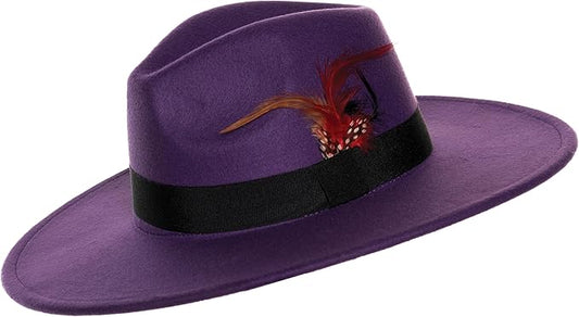 Afbeelding van Pimp hoed paars DLX