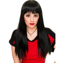 Afbeelding van Pin-Up lang Straight Black