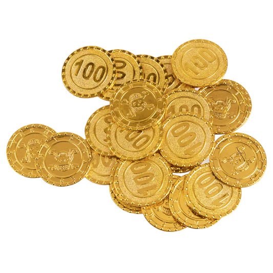 gouden munten voor piraat kostuum