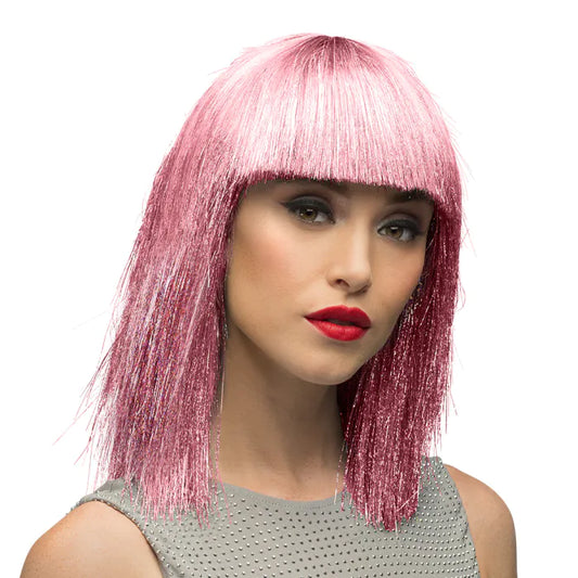 Afbeelding van Pruik Crazy Pink