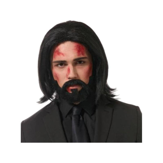Afbeelding van Pruik Hitman & Beard