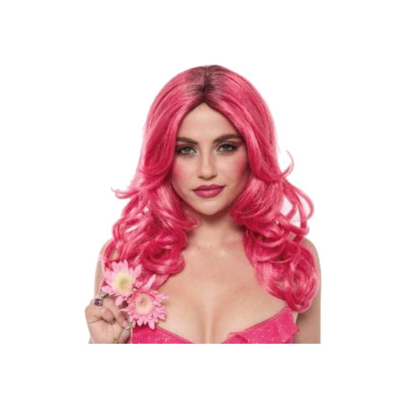 Afbeelding van Pruik Pop Rocks hotpink