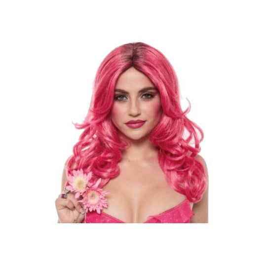 Afbeelding van Pruik Pop Rocks hotpink