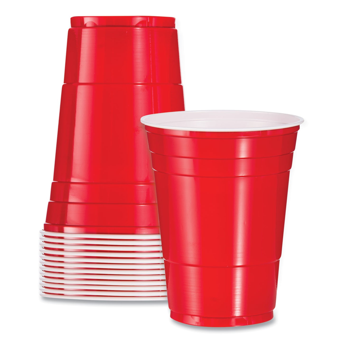 rood bekers voor feestjes