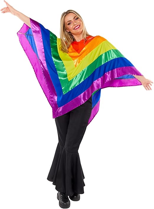 Afbeelding van Regenboog Poncho Special