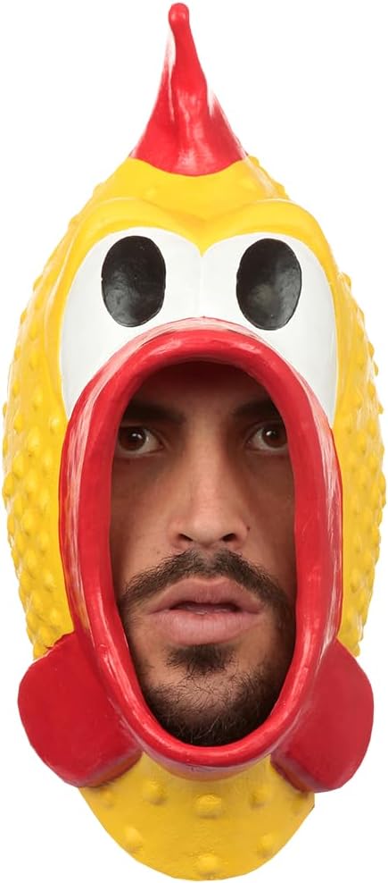 Afbeelding van Rubber chicken masker