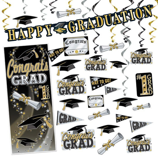 Afbeelding van Graduation party kit 34 dlg