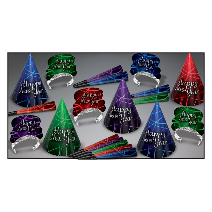 Afbeelding van New Year party-pack 10 pers 20dlg.