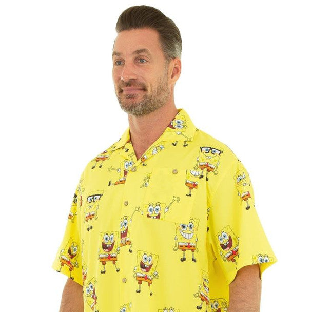 Afbeelding van Hawaii Shirt strech Spongebob S
