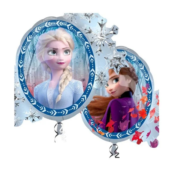 Afbeelding van S shape 76 cm Frozen met helium