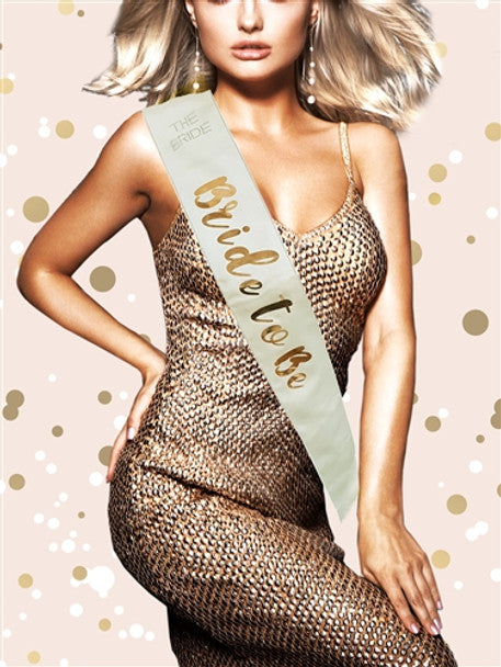 Afbeelding van Sash Bride To Be  Rose gold