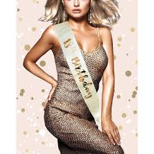 Afbeelding van Sash H.B 18th rosegold