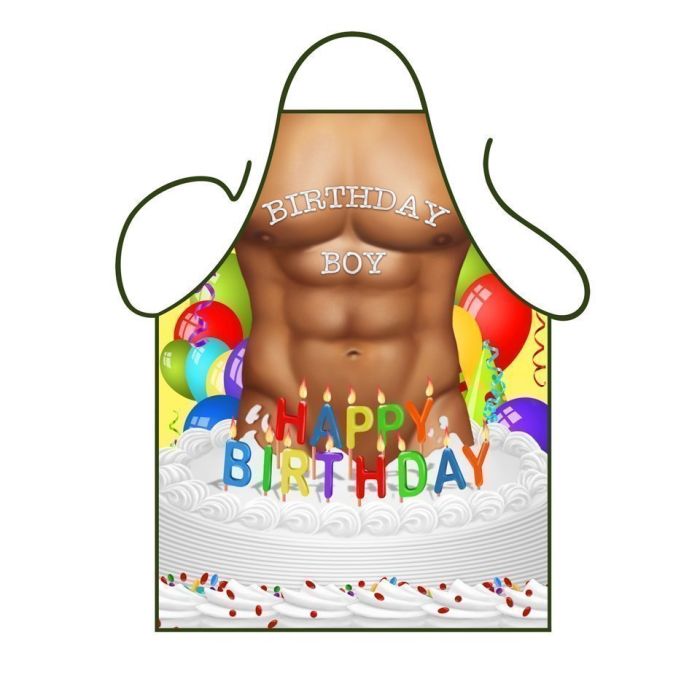 Afbeelding van Schort Happy Birthday Boy