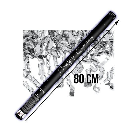 Afbeelding van Serpentine shooter  kanon 80cm. silver