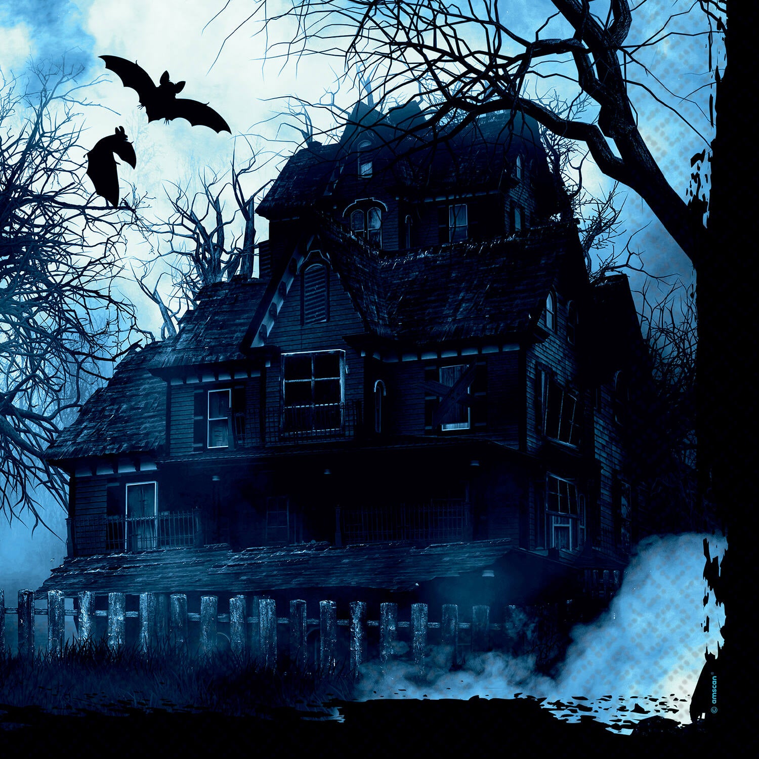 Afbeelding van Servetten Haunted Forest