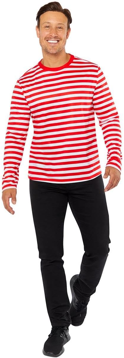 Afbeelding van Shirt rood-wit gestreept mt 52 Special