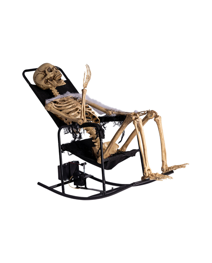 Afbeelding van Skeleton in Rocking Chair