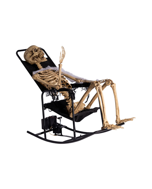 Afbeelding van Skeleton in Rocking Chair