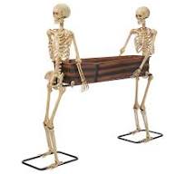 Afbeelding van Skeletons Carrying Coffin