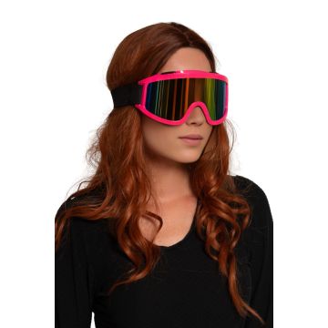 Afbeelding van Ski Bril neon roze
