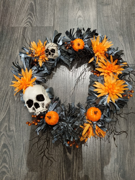 Afbeelding van Skull Krans Skull wreath