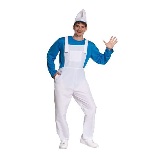 Afbeelding van Smurf Mr Blue Gnome M