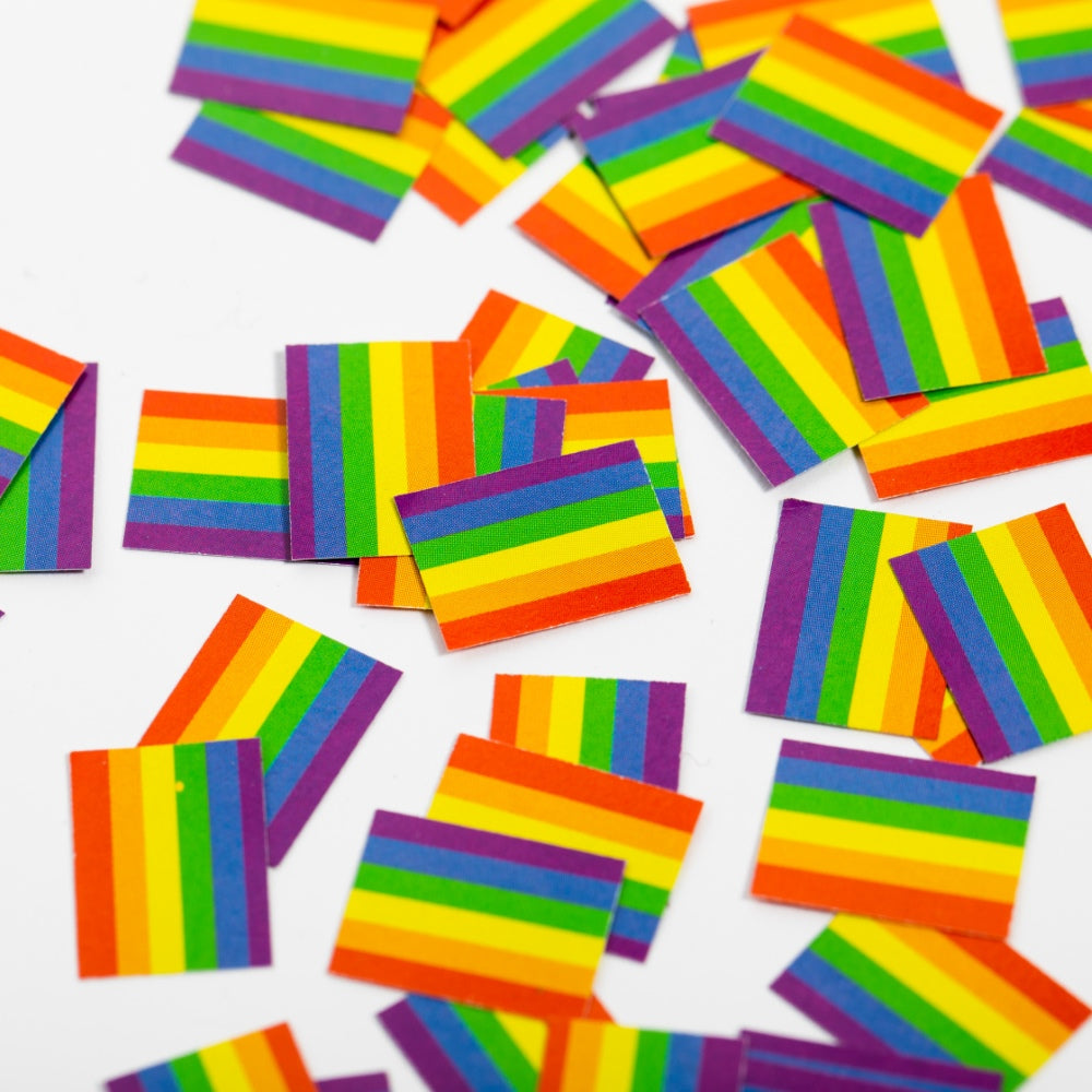 Afbeelding van Tafelconfetti , 150 stuks, regenboog
