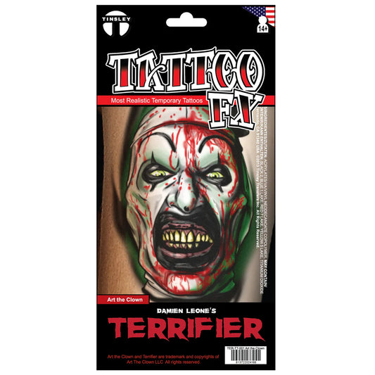 Afbeelding van Tattoo FX Art The Clown