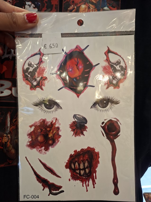 Afbeelding van Tattoo Halloween Skull