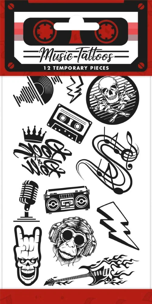 Afbeelding van Tattoos rockmusic