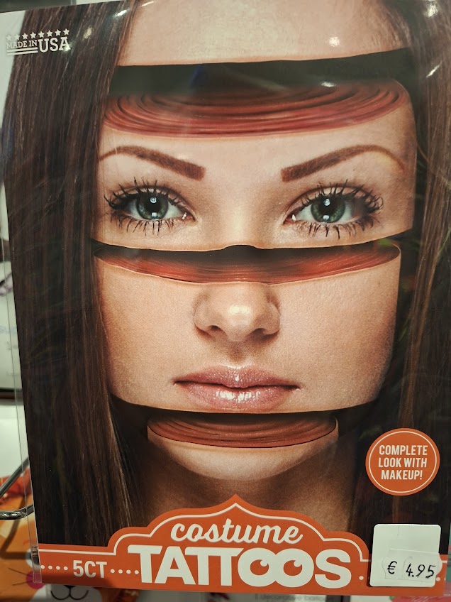 Afbeelding van Temp. Tattoo Optical illusions