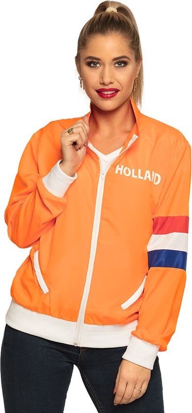 Afbeelding van Trainingsjack Oranje L