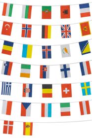 Afbeelding van Vlaggnlijn europa 9 M
