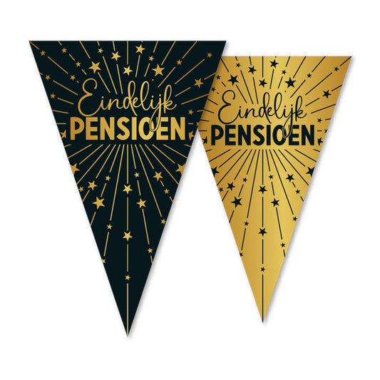 Afbeelding van Vlaglijn eindelijk pensioen 10M