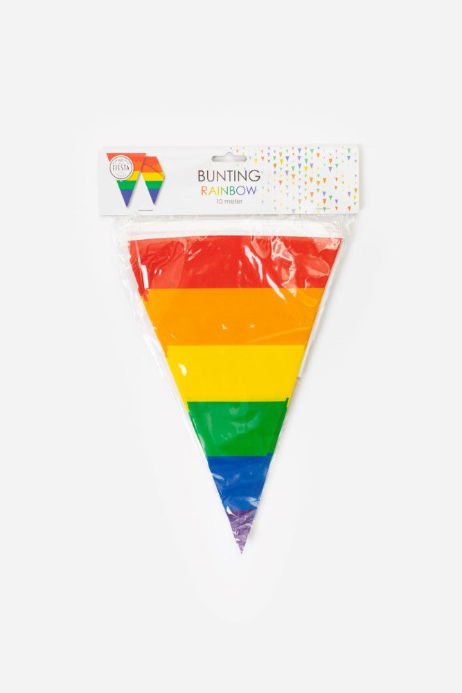 Afbeelding van Vlaglijn regenboog 10m
