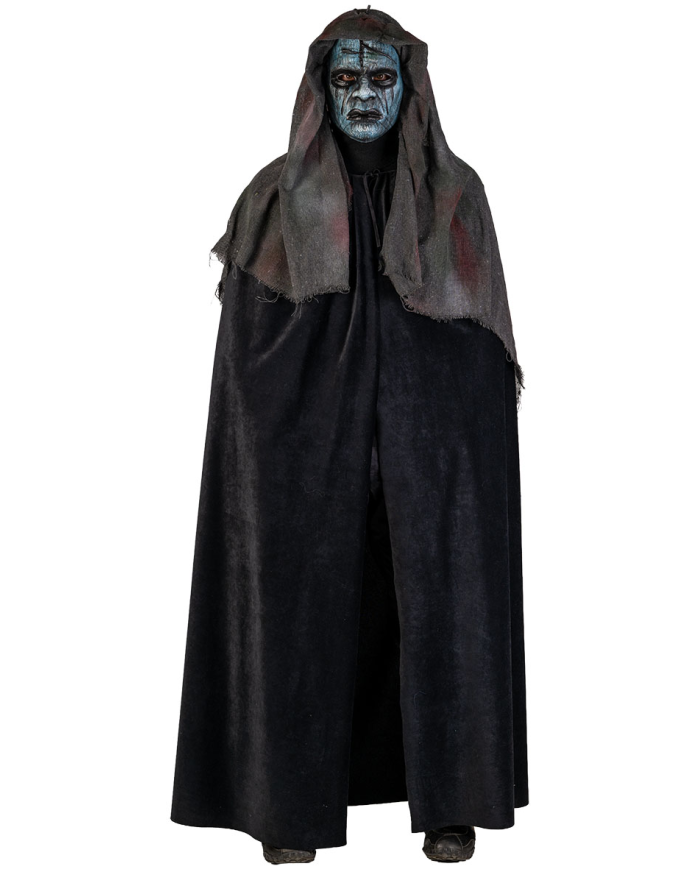 Afbeelding van Zombie Masker hand painted met hoodie