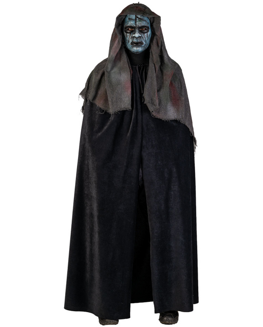 Afbeelding van Zombie Masker hand painted met hoodie
