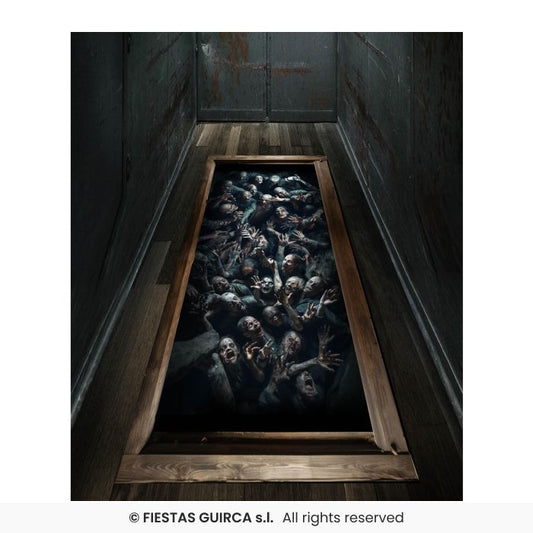 Afbeelding van Zombie vloersticker