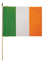 Afbeelding van Zwaaivlag Ierland stof special