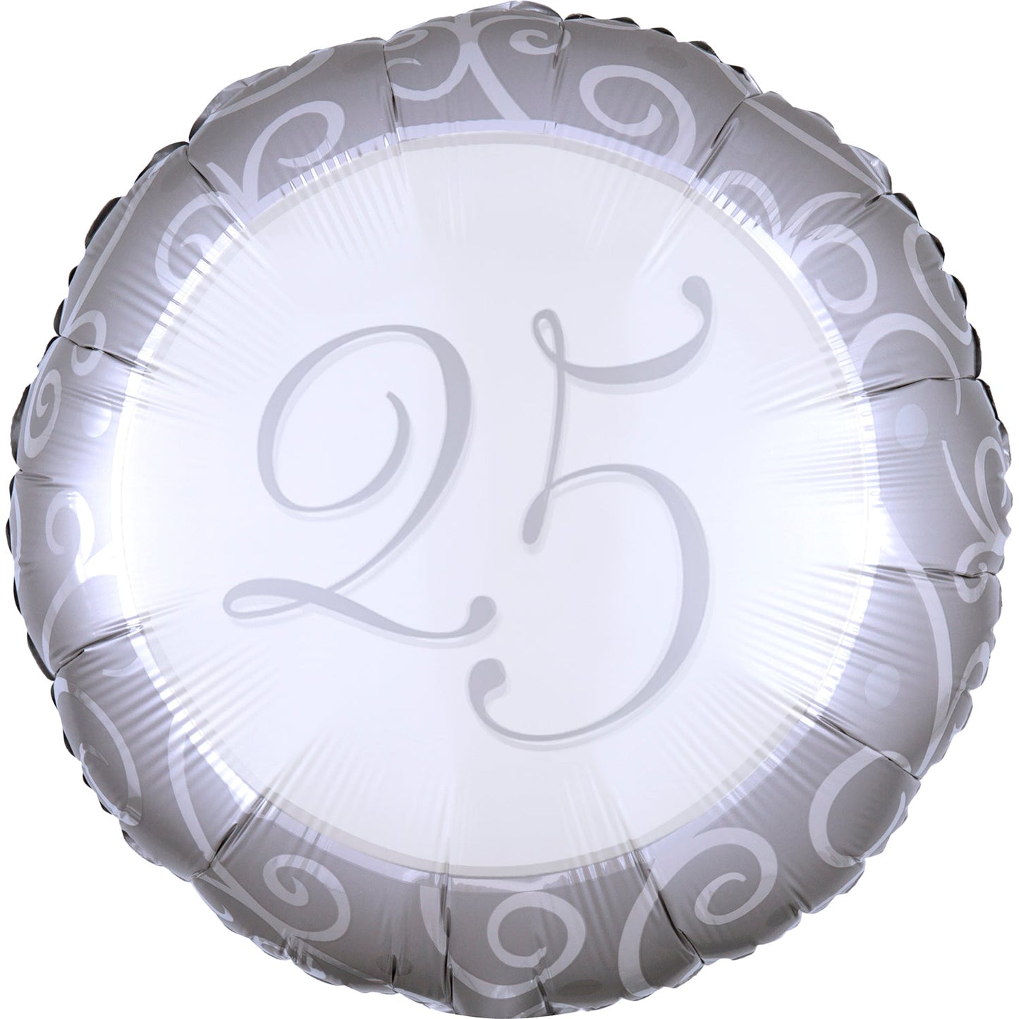 Afbeelding van Folie zilver 25 met helium