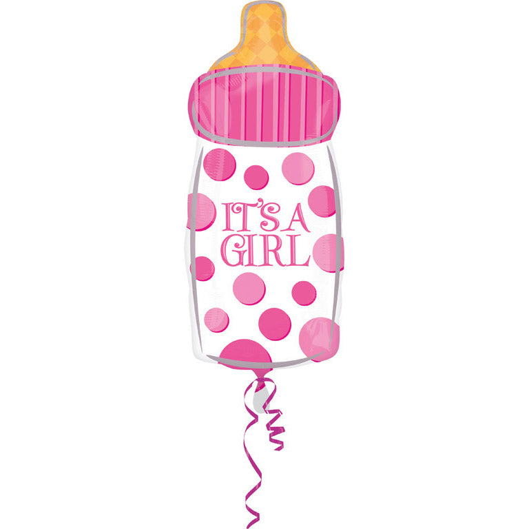 Afbeelding van Ballon It's a Girl met helium
