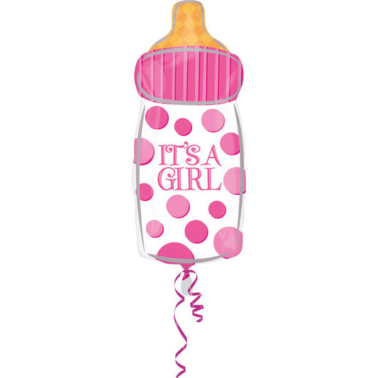 Afbeelding van Ballon It's a Girl met helium