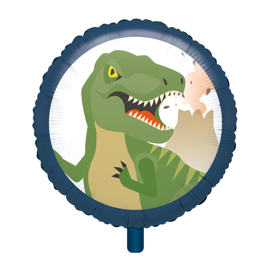 Afbeelding van Folie Dinosaurus met helium