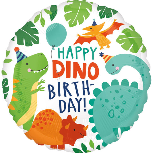Afbeelding van Folie H.B Dino met helium