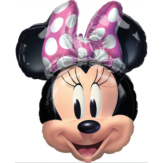 Afbeelding van Supershape Minnie Mouse met helium