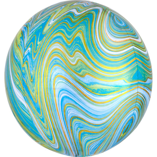 Afbeelding van Orbz GroenBlauwGoud met helium